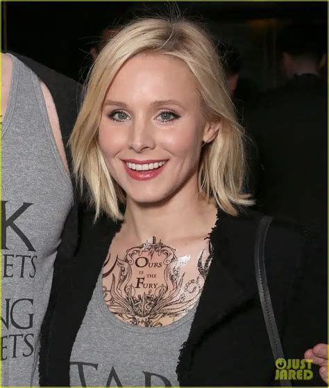 kristen bell tattoo|pictures of kristen bell tattoos.